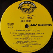 Laden Sie das Bild in den Galerie-Viewer, Mose Jones : Mose Knows! (LP, Album)
