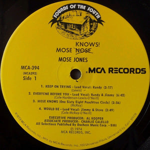 Mose Jones : Mose Knows! (LP, Album)