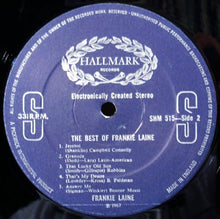 Laden Sie das Bild in den Galerie-Viewer, Frankie Laine : The Best Of Frankie Laine (LP, Comp, RP)
