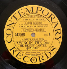 Load image into Gallery viewer, The Benny Carter Quartet : Swingin' The '20s (LP, Album, Mono)
