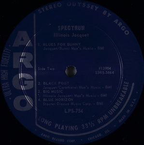 Illinois Jacquet : Spectrum (LP, Album)