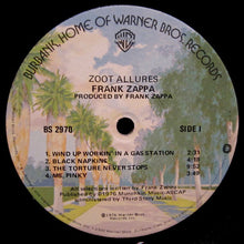 Load image into Gallery viewer, Zappa* : Zoot Allures (LP, Album, Win)
