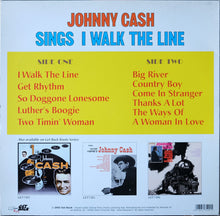 Load image into Gallery viewer, Johnny Cash : Sings I Walk The Line (LP, Comp, 180)
