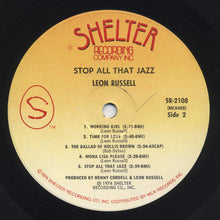 Load image into Gallery viewer, Leon Russell : Stop All That Jazz (LP, Album, Pin)
