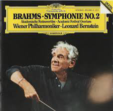 Brahms*, Leonard Bernstein, Wiener Philharmoniker : Symphonie No.2 · Akademische Festouvertüre = Academic Festival Overture (CD, Album)