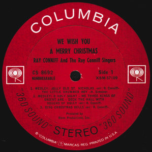Ray Conniff And The Ray Conniff Singers* : We Wish You A Merry Christmas (LP, Album)