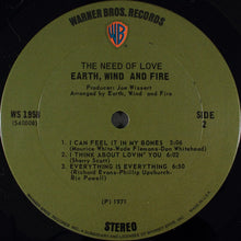 Load image into Gallery viewer, Earth, Wind And Fire* : The Need Of Love (LP, Album, Pit)
