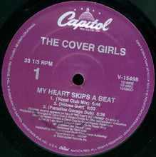 Load image into Gallery viewer, The Cover Girls : My Heart Skips A Beat (12", Single)
