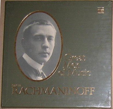 Rachmaninoff* : Great Men Of Music (4xLP, Album, Comp, Box)