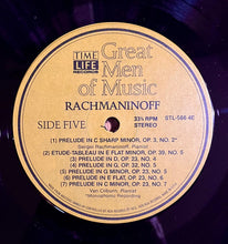 Laden Sie das Bild in den Galerie-Viewer, Rachmaninoff* : Great Men Of Music (4xLP, Album, Comp, Box)
