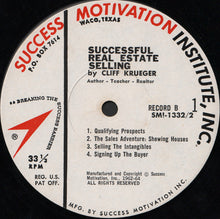 Load image into Gallery viewer, Cliff W. Krueger : Successful Real Estate Selling by Cliff W. Krueger (2xLP)
