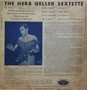 The Herb Geller Sextette* : The Herb Geller Sextette (LP, Album, Mono, Dee)