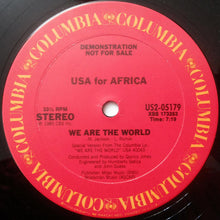 Load image into Gallery viewer, USA For Africa : We Are The World (12&quot;, Promo)
