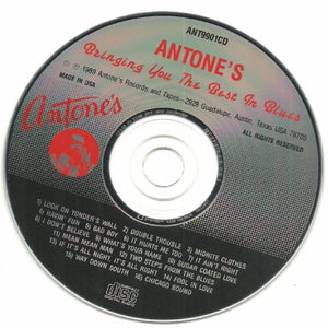 Various : Antone's Bringing You The Best In Blues (CD, Comp)