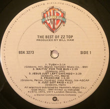 Laden Sie das Bild in den Galerie-Viewer, ZZ Top : The Best Of ZZ Top (LP, Comp, Club, RE, Pit)

