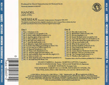 Laden Sie das Bild in den Galerie-Viewer, George Frederick Handel*, The Philadelphia Orchestra, The Mormon Tabernacle Choir* : Messiah (2xCD, Album, RE)
