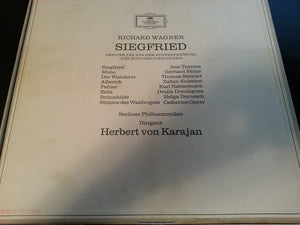 Richard Wagner, Berliner Philharmoniker, Herbert von Karajan : Siegfried (5xLP + Box)