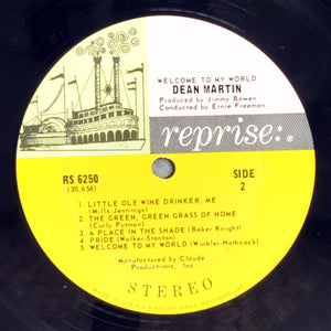 Dean Martin : Welcome To My World (LP, Album)