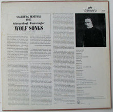 Load image into Gallery viewer, Schwarzkopf* - Furtwängler* : Salzburg Festival 1953 - Wolf Songs (LP, Album, Mono)
