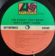 Laden Sie das Bild in den Galerie-Viewer, The Robert Cray Band : Who&#39;s Been Talkin&#39; (LP, Album, RE, RM, Spe)
