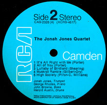 Load image into Gallery viewer, The Jonah Jones Quartet : The Jonah Jones Quartet (LP, RE)
