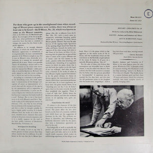 Rubinstein*, Alfred Wallenstein, Mozart*, Haydn* : Concerto No.20 / Andante And Variations In F Minor (LP, Album)