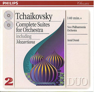 Tchaikovsky*, New Philharmonia Orchestra, Antal Dorati : Complete Suites For Orchestra (2xCD, Album, RE)