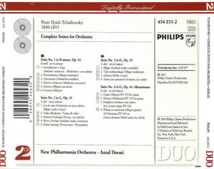 Tchaikovsky*, New Philharmonia Orchestra, Antal Dorati : Complete Suites For Orchestra (2xCD, Album, RE)