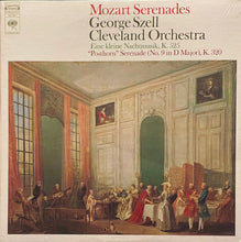 Laden Sie das Bild in den Galerie-Viewer, Wolfgang Amadeus Mozart / The Cleveland Orchestra, George Szell : Mozart Serenades (LP, Album)
