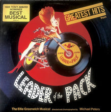 Load image into Gallery viewer, Various : Greatest Hits From Leader Of The Pack (Original Broadway Cast) (LP, Promo)
