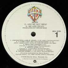 Laden Sie das Bild in den Galerie-Viewer, Devo : Q: Are We Not Men? A: We Are Devo! (LP, Album, Los)
