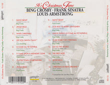 Load image into Gallery viewer, Bing Crosby - Frank Sinatra - Louis Armstrong : It's Christmas Time (CD, Comp)
