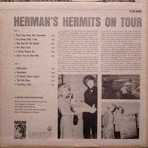 Herman's Hermits : Their Second Album! Herman's Hermits On Tour (LP, Album, Mono)