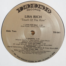 Charger l'image dans la galerie, Lisa Rich Featuring The Clare Fischer Quartet : Touch Of The Rare (LP, Album)
