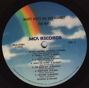 The Who : Meaty Beaty Big And Bouncy (LP, Comp, RE)