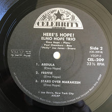 Load image into Gallery viewer, Elmo Hope Trio : Here's Hope! (LP, Album, Mono, RE)
