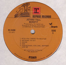 Charger l'image dans la galerie, Jethro Tull : Benefit (LP, Album, RP, Ter)
