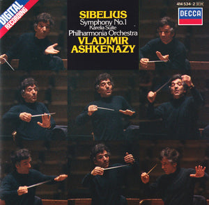 Sibelius* - Philharmonia Orchestra, Vladimir Ashkenazy : Symphony No.1 / Karelia Suite (CD, Album)