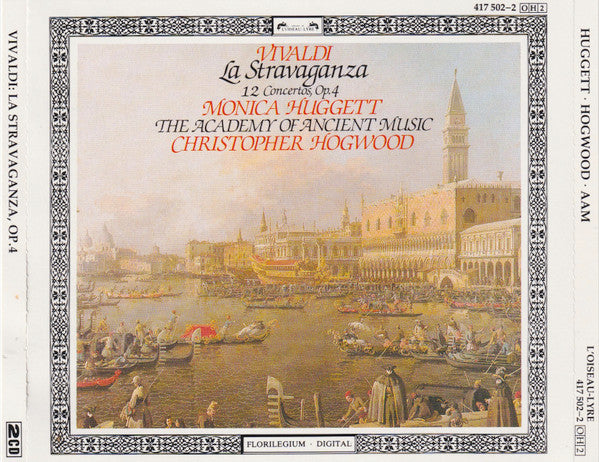 Vivaldi* - Monica Huggett / The Academy Of Ancient Music / Christopher Hogwood : La Stravaganza - 12 Concertos, Op. 4 (2xCD, Album)