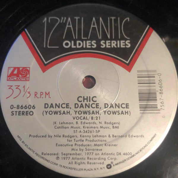 Chic / Debbie Gibson : Dance, Dance, Dance (Yowsah, Yowsah, Yowsah) / Only In My Dreams (12