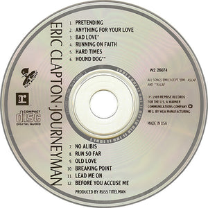 Eric Clapton : Journeyman (CD, Album, Club, Col)