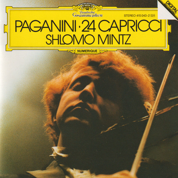 Shlomo Mintz - Paganini* : 24 Capricci (CD, RE)