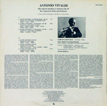 Charger l&#39;image dans la galerie, Vivaldi* - Lóránt Kovács*, Liszt Ferenc Chamber Orchestra Budapest*, János Rolla : Six Flute Concerti (LP)
