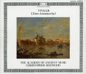 Vivaldi* - The Academy Of Ancient Music, Christopher Hogwood : L'Estro Armonico, Op.3 (2xCD, Album, RE)