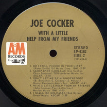 Laden Sie das Bild in den Galerie-Viewer, Joe Cocker : With A Little Help From My Friends (LP, Album, Ter)
