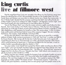 Load image into Gallery viewer, King Curtis : Live At Fillmore West (CD, Album, RE)
