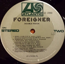 Load image into Gallery viewer, Foreigner : Double Vision (LP, Album, Club, PR )
