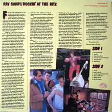 Laden Sie das Bild in den Galerie-Viewer, Ray Campi : Rockin' At The Ritz (LP, Album)
