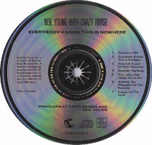 Load image into Gallery viewer, Neil Young With Crazy Horse : Everybody Knows This Is Nowhere (CD, Album, RE)
