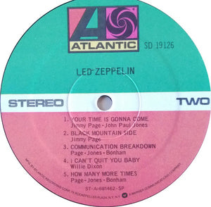 Led Zeppelin : Led Zeppelin (LP, Album, RE, SP )